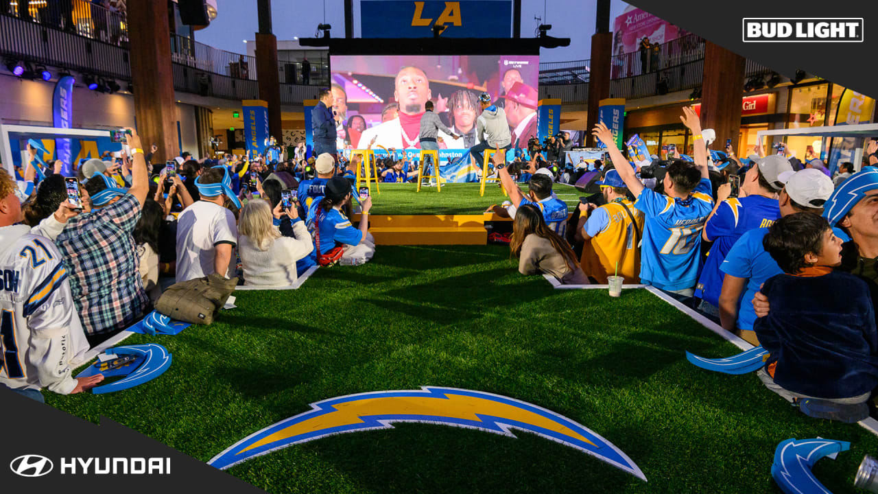 2023 Draft The Chargers Draft Party was Electric