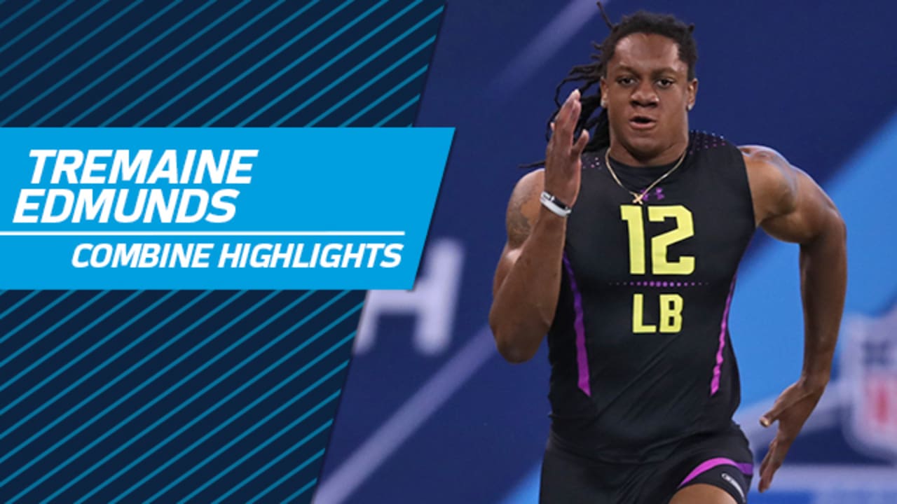 Tremaine Edmunds 2018 NFL Scouting Combine Workout