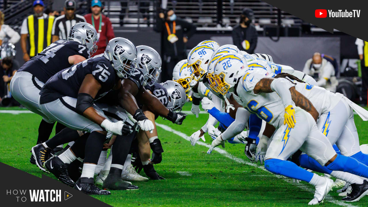How to Watch Chargers at Raiders December 4, 2022