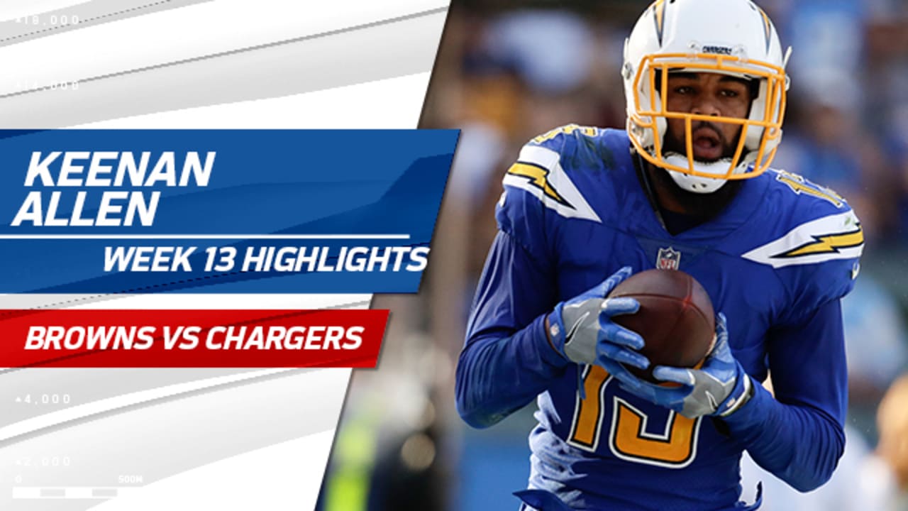 Keenan Allen Highlights vs. Browns