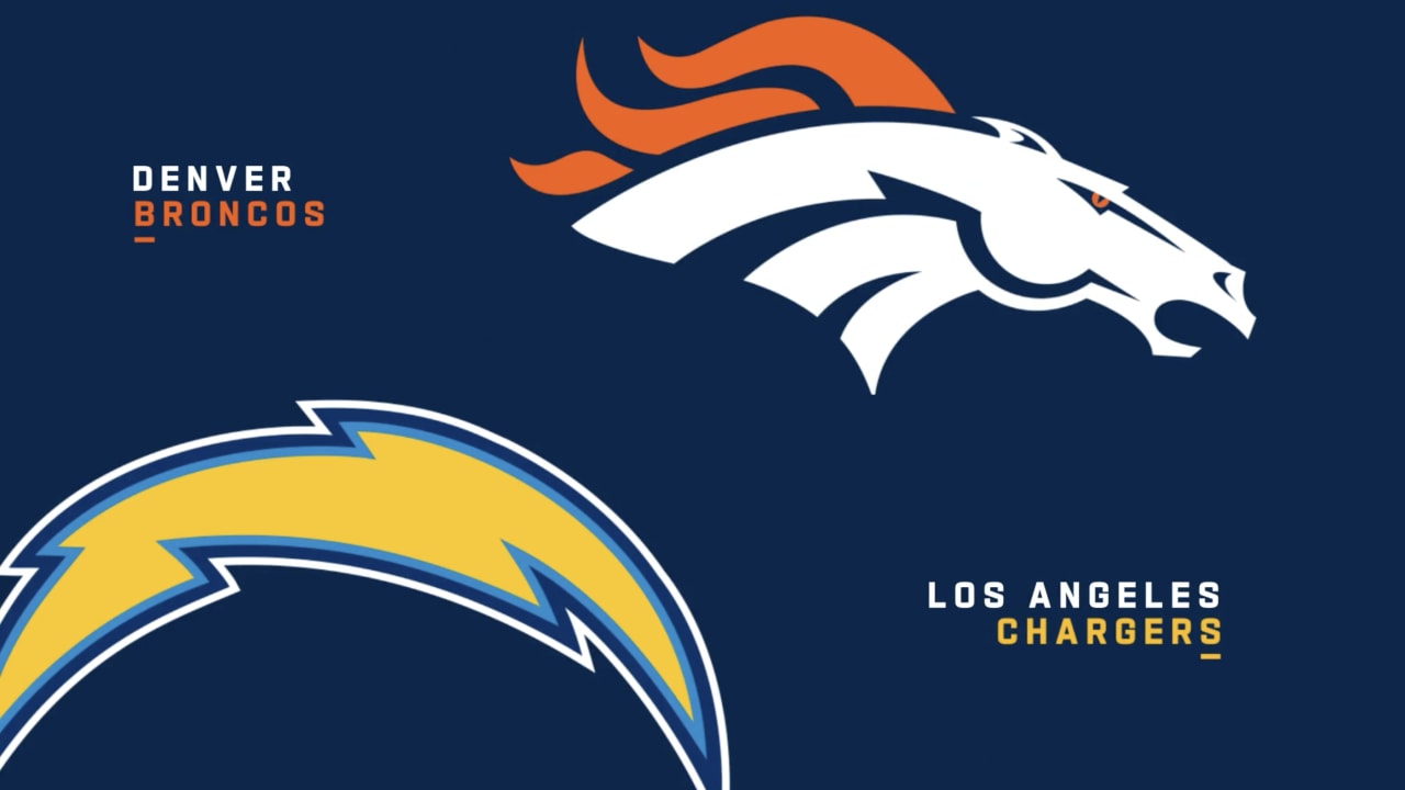 chargers vs broncos line