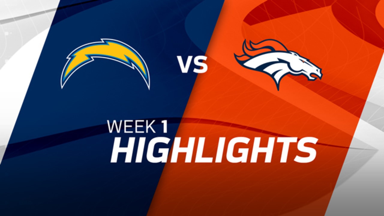 Chargers vs. Broncos Highlights