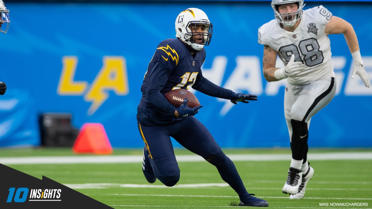 Denzel Perryman Catches Passes While Mic'd Up at 2022 Pro Bowl Practice, Raiders