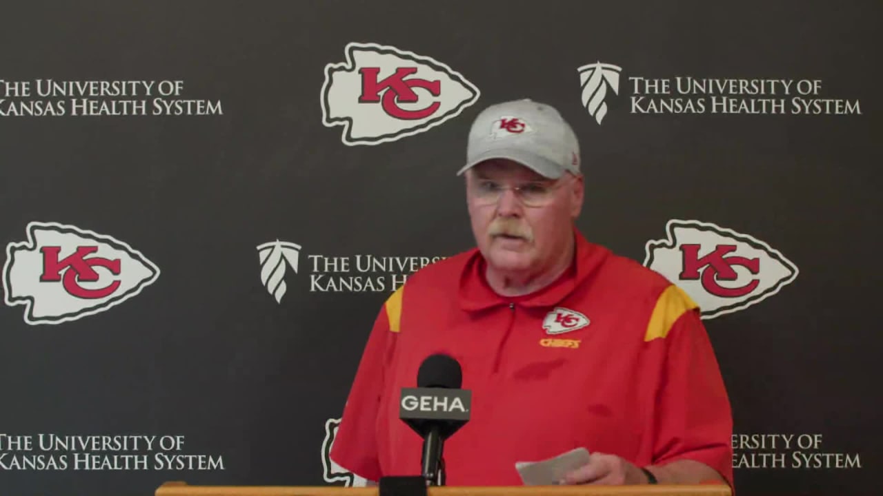 Kansas City Chiefs head coach Andy Reid: They understand the talent on  that football team