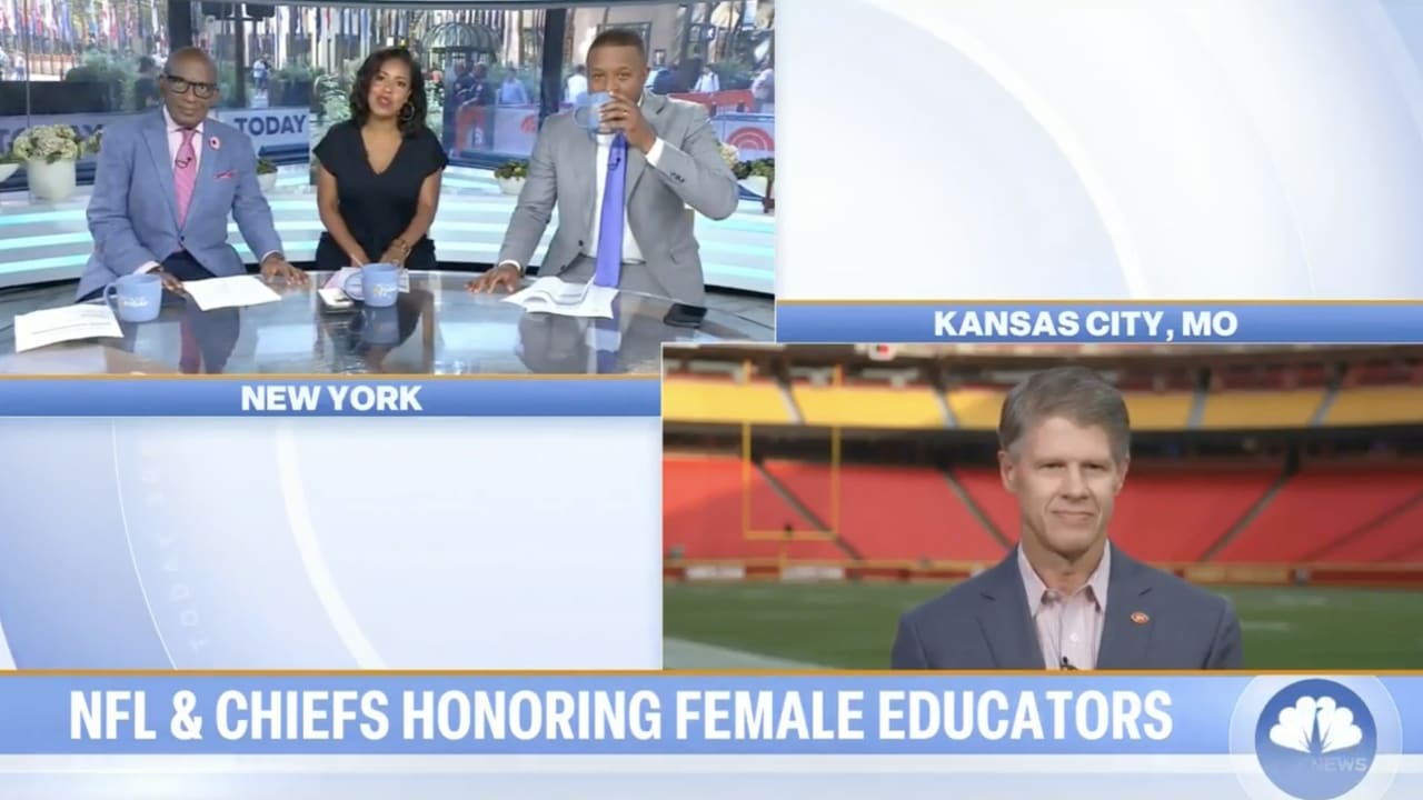 Kanas City Chiefs Chairman & CEO Clark Hunt Joins Today Show to Talk New  Norma Hunt Super Bowl Champion of Education Program
