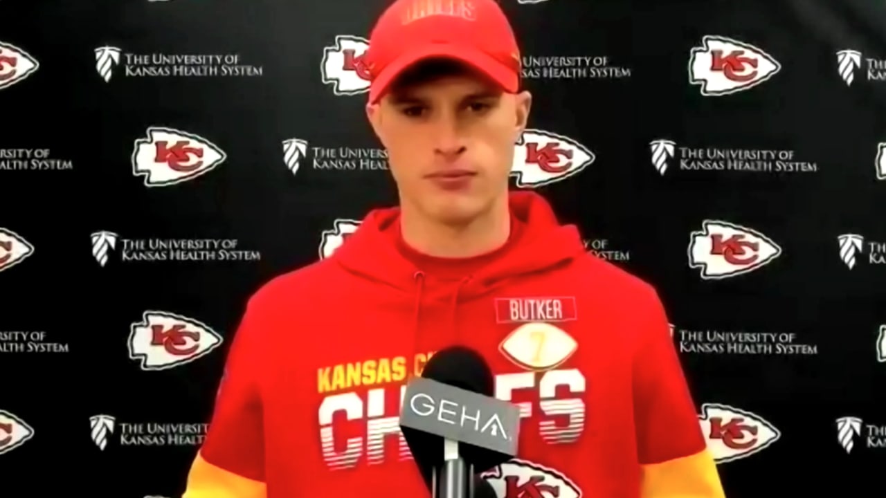 Harrison Butker "He's had some really big punts for us" Press