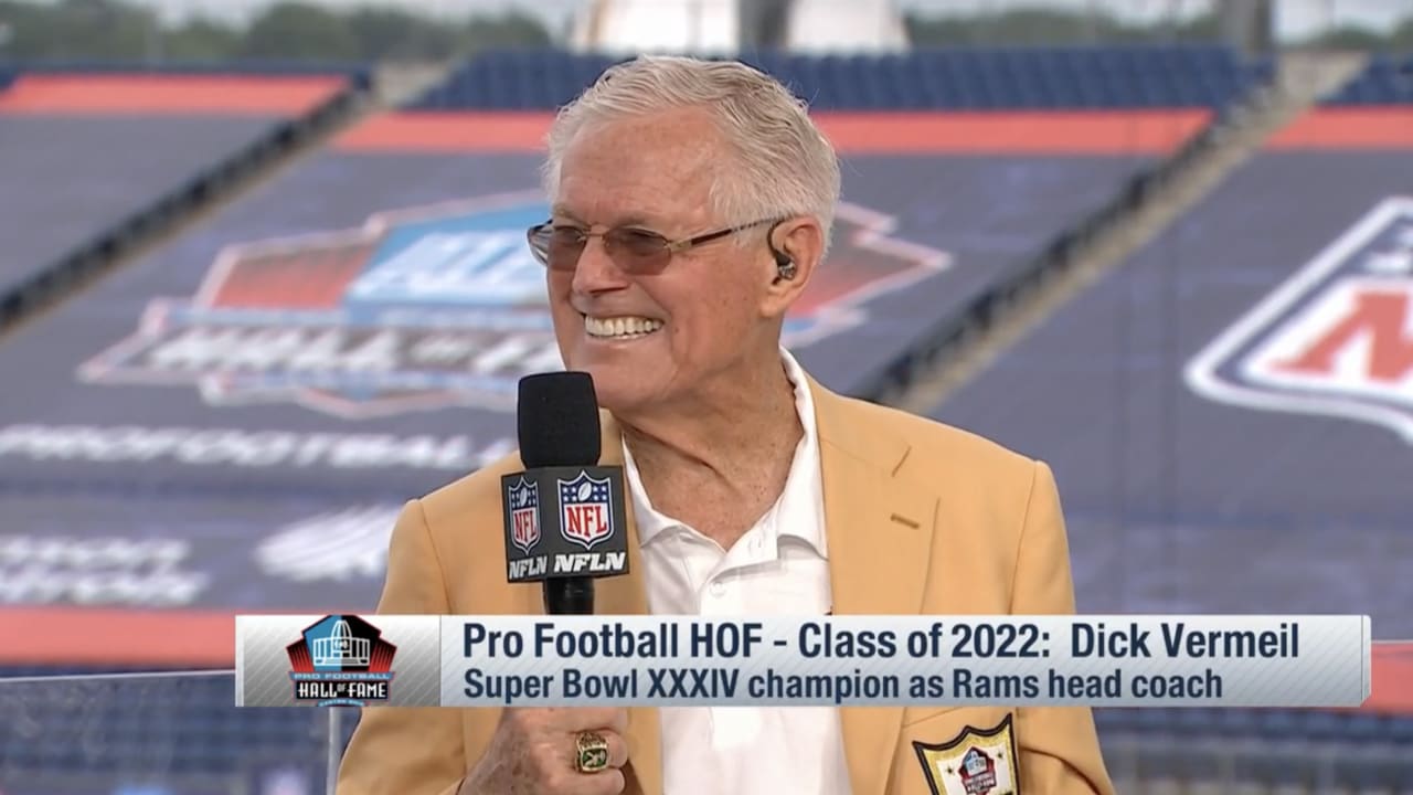 Former Rams head coach Dick Vermeil elected to Pro Football Hall