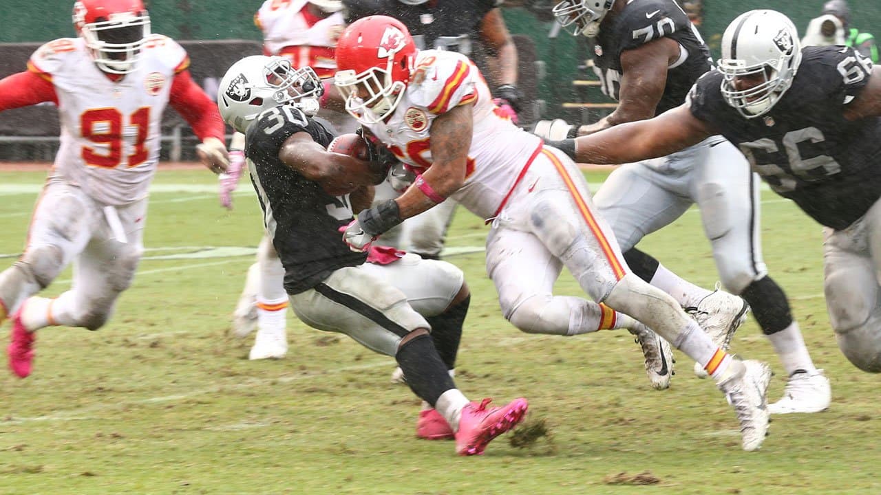 Derrick Johnson injury: Chiefs' linebacker suffers torn Achilles in win  over Raiders