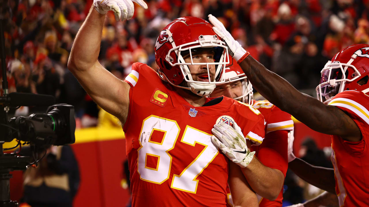 Travis Kelce's Best Plays from Wild Card Playoffs Chiefs vs. Steelers