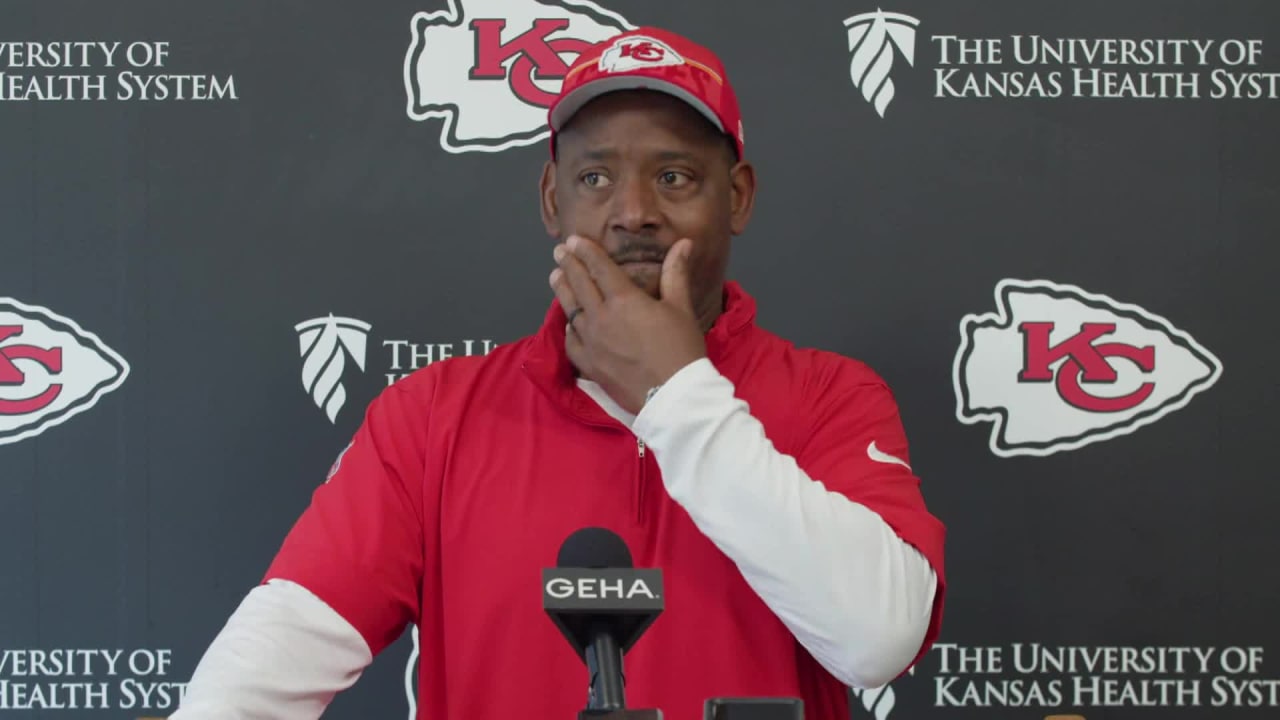 Kansas City Chiefs defensive backs coach Dave Merritt press conference