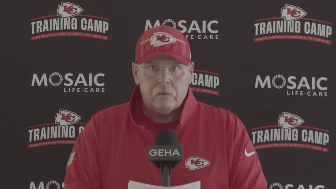 Kansas City Chiefs head coach Andy Reid: They understand the talent on  that football team