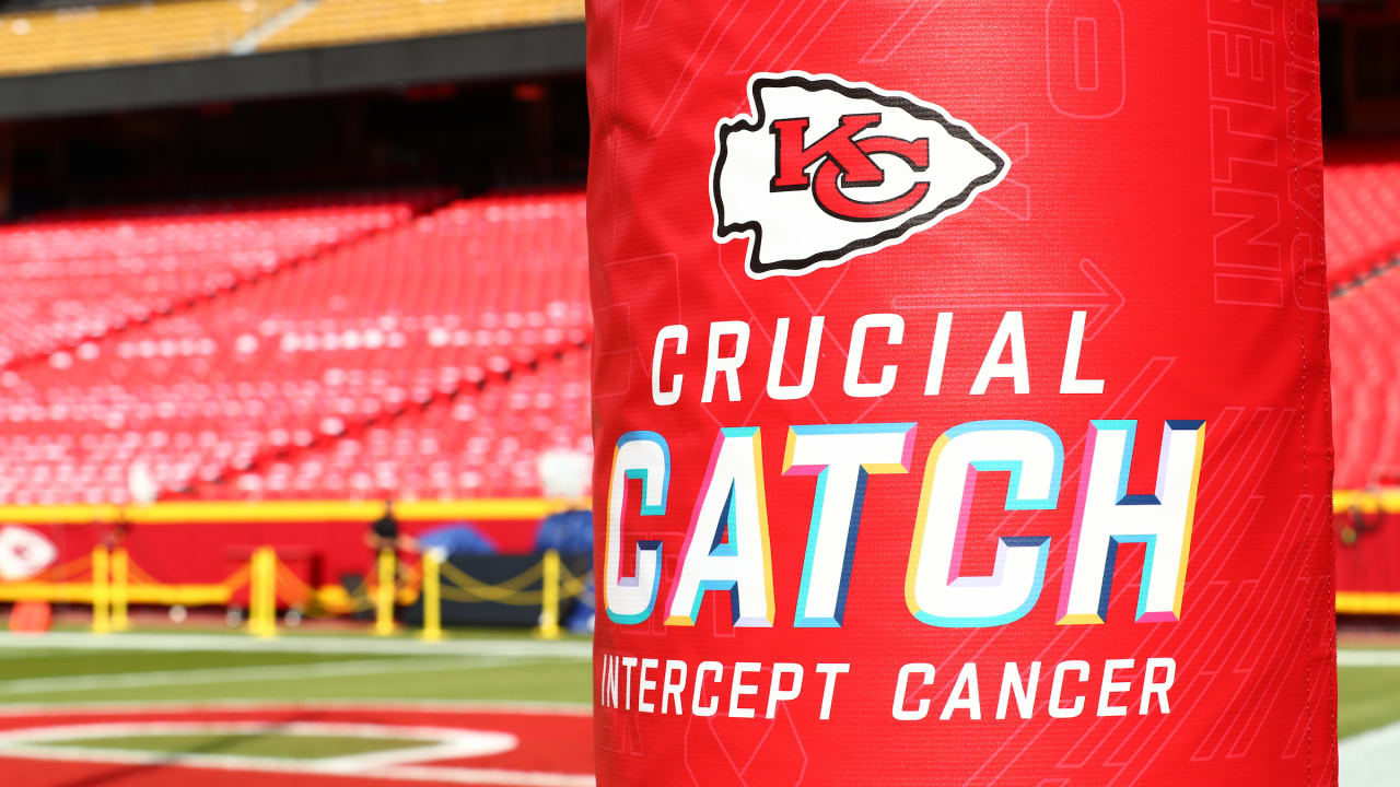 Intercept cancer Kansas City Chiefs 2022 NFL Crucial Catch