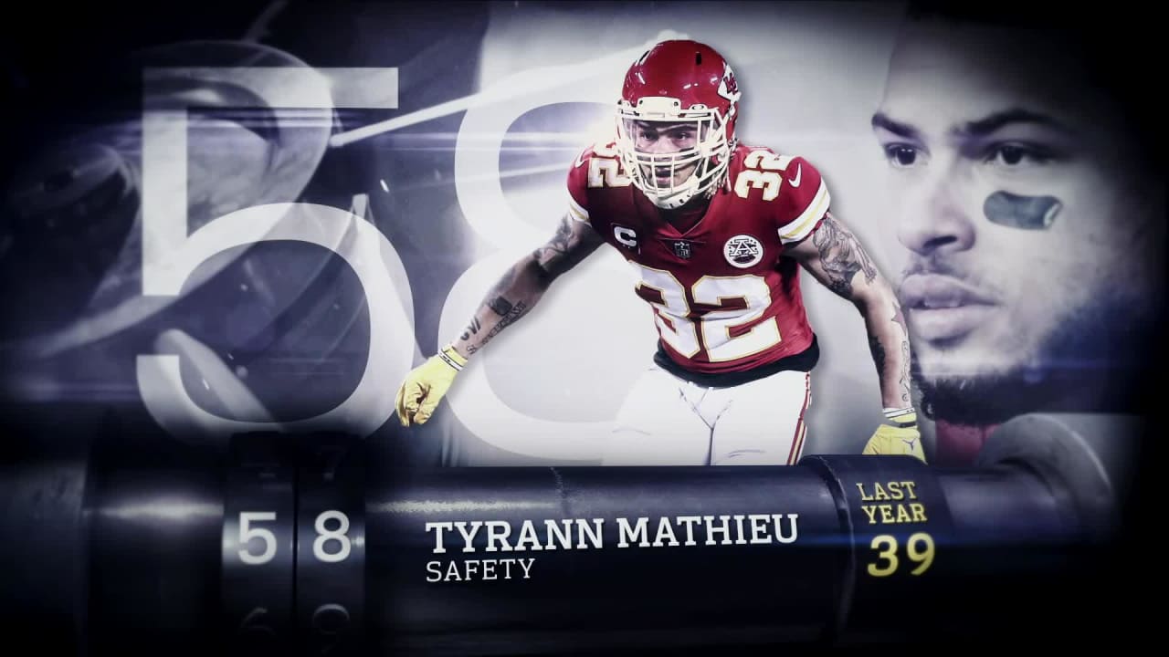 'Top 100 Players of 2021': Tyrann Mathieu No. 58