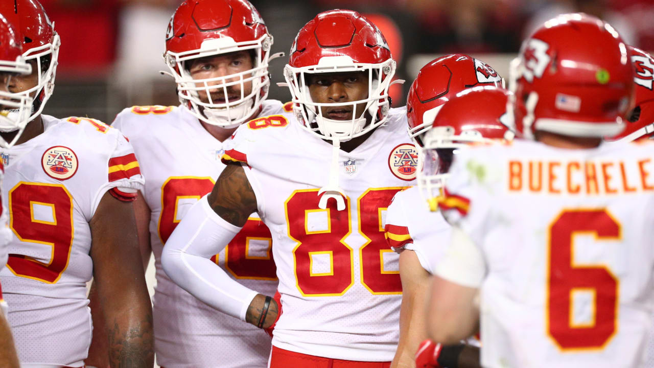 Jody Fortson Goes Up to Grab His First Career Touchdown vs. Chargers