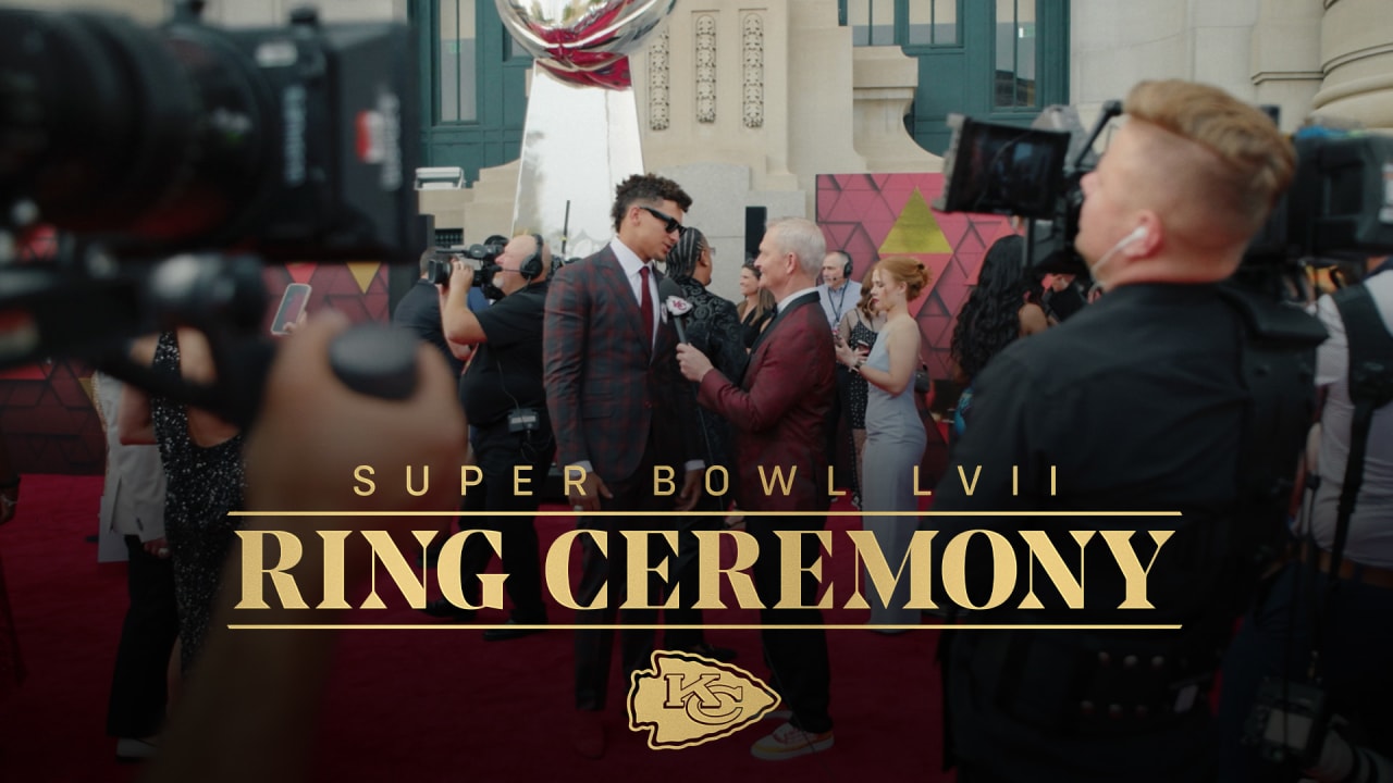 Chiefs Super Bowl LVII Ring Ceremony