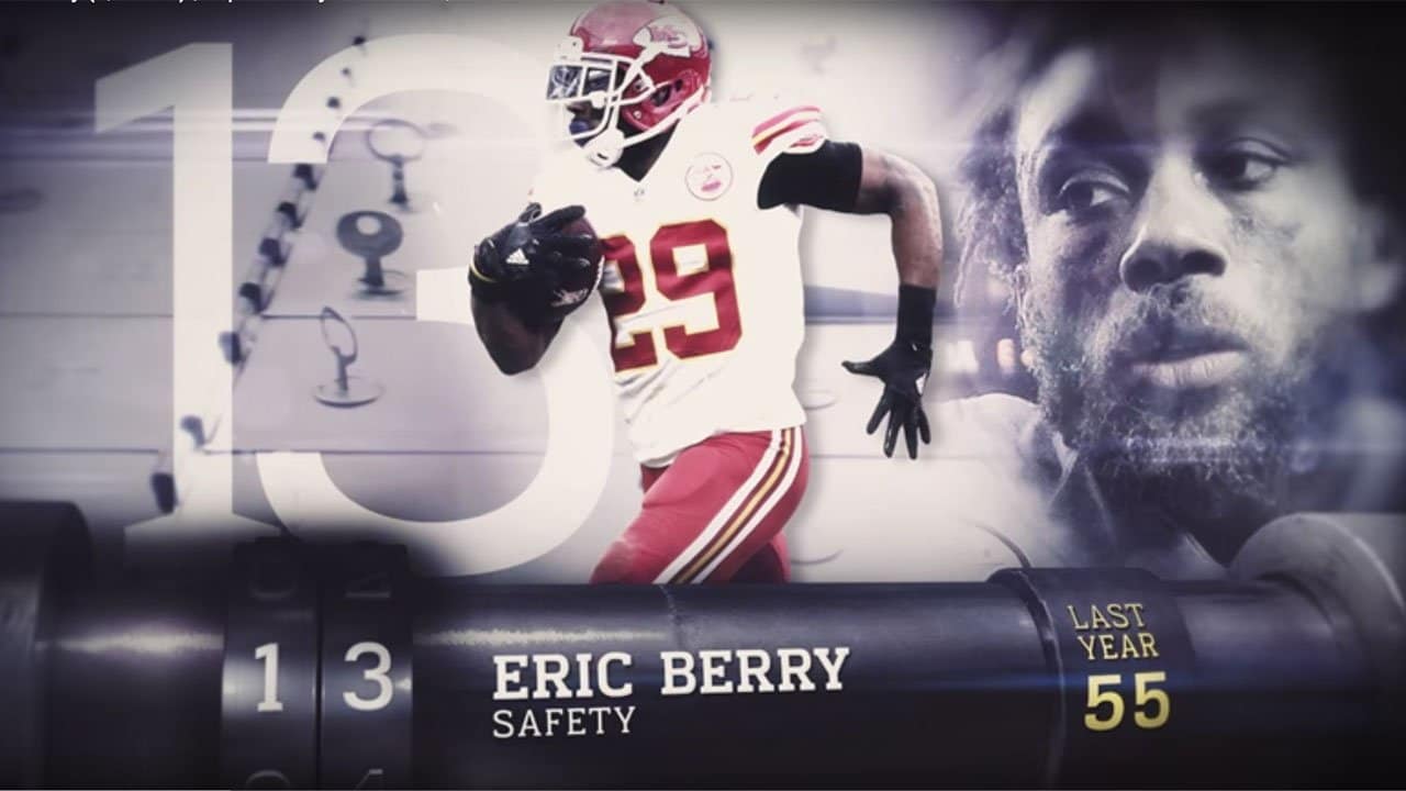 Eric Berry named to NFL Network's Top 100 list