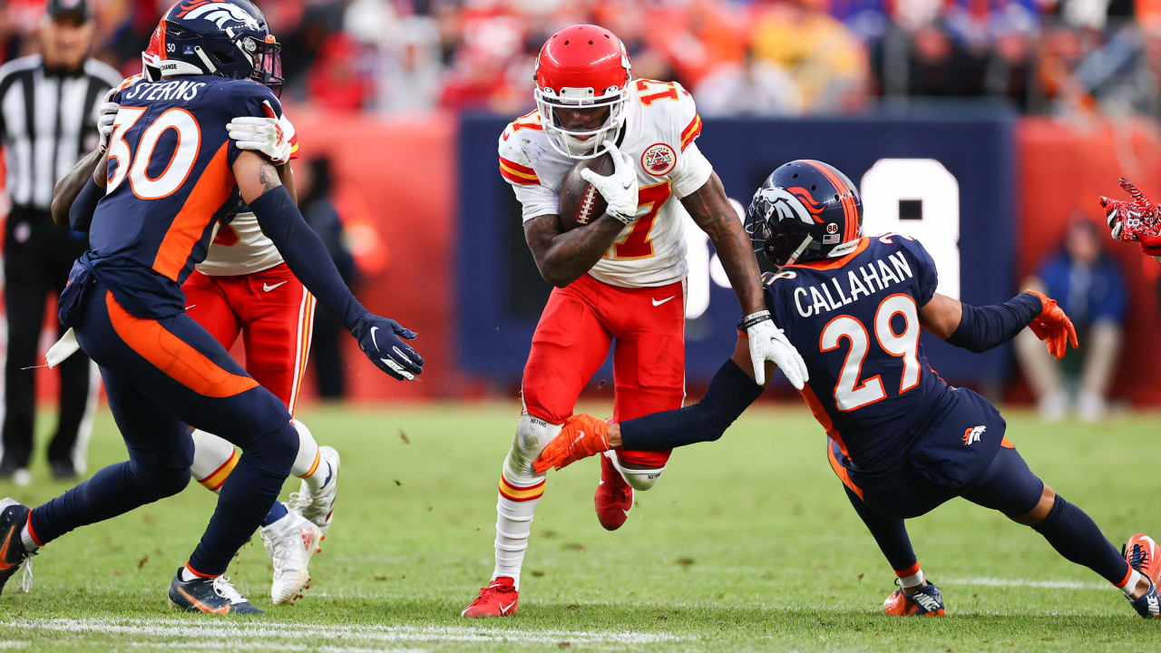 Chiefs vs Broncos: WR Mecole Hardman expected to return