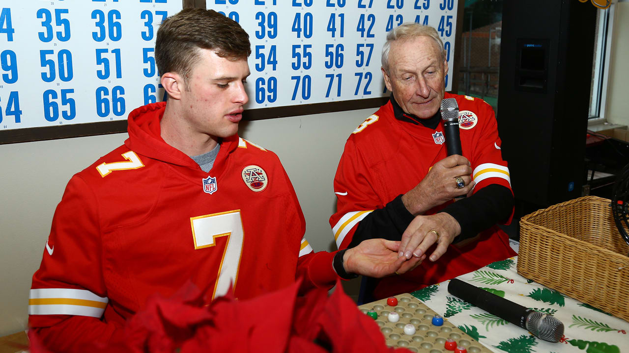 Harrison Butker and Hall of Famer Jan Stenerud Ring in the New Year at