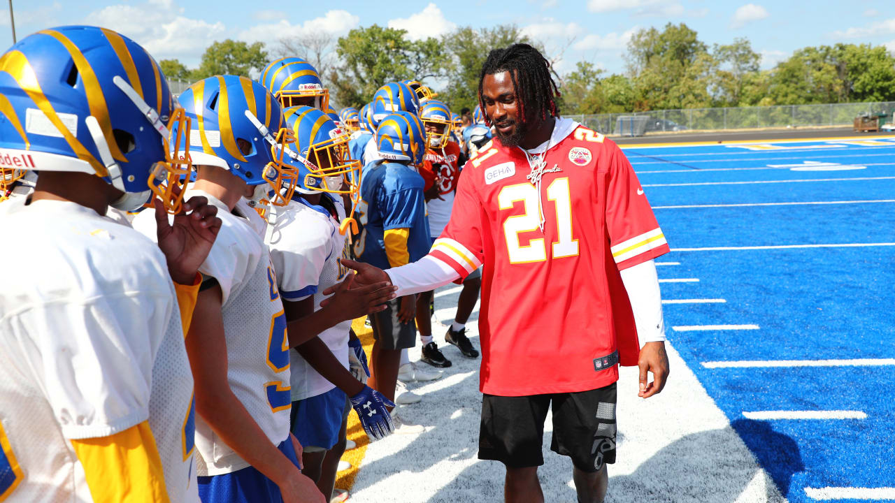 Chiefs Cb Bashaud Breeland Visits Lincoln College Preps