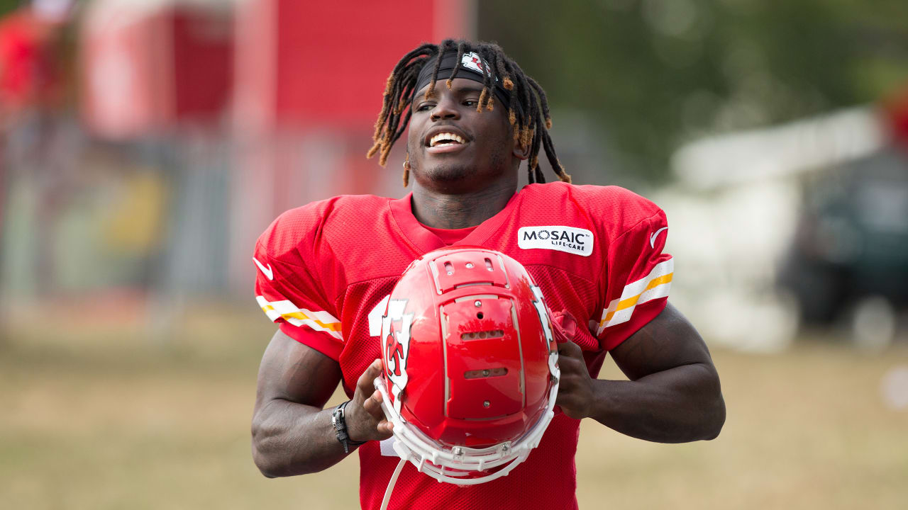 Tyreek Hill is Wired at Training Camp.