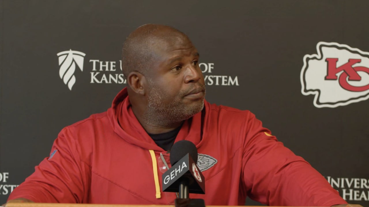 Eric Bieniemy thanks Kansas City Chiefs in introductory presser