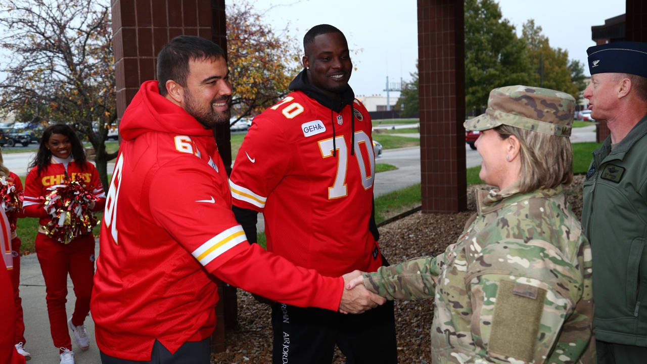 KMBC 9 - Happy Veterans Day on game day! It's the Salute to Service game  out at Arrowhead Stadium! Let's hear it for your CHIEFSSSSSSSS!  #ChiefsKingdom The Kansas City Chiefs