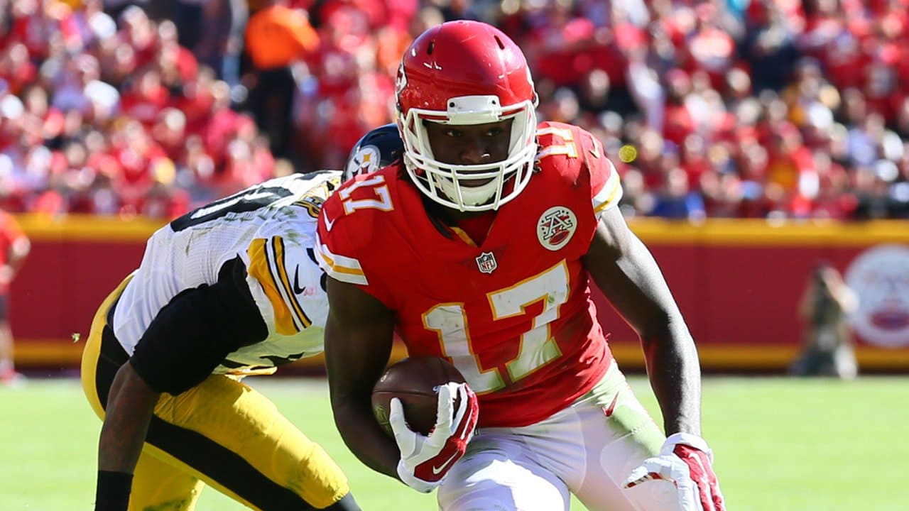 Chris Conley Scores First Touchdown of Career