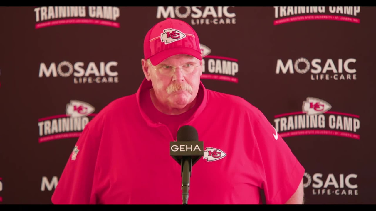 Kansas City Chiefs head coach Andy Reid: They understand the talent on  that football team