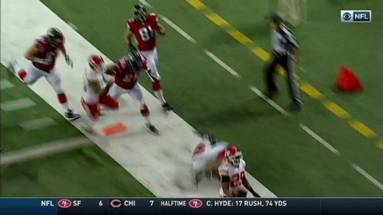 Eric Berry's incredible year continues with his first playoff interception  