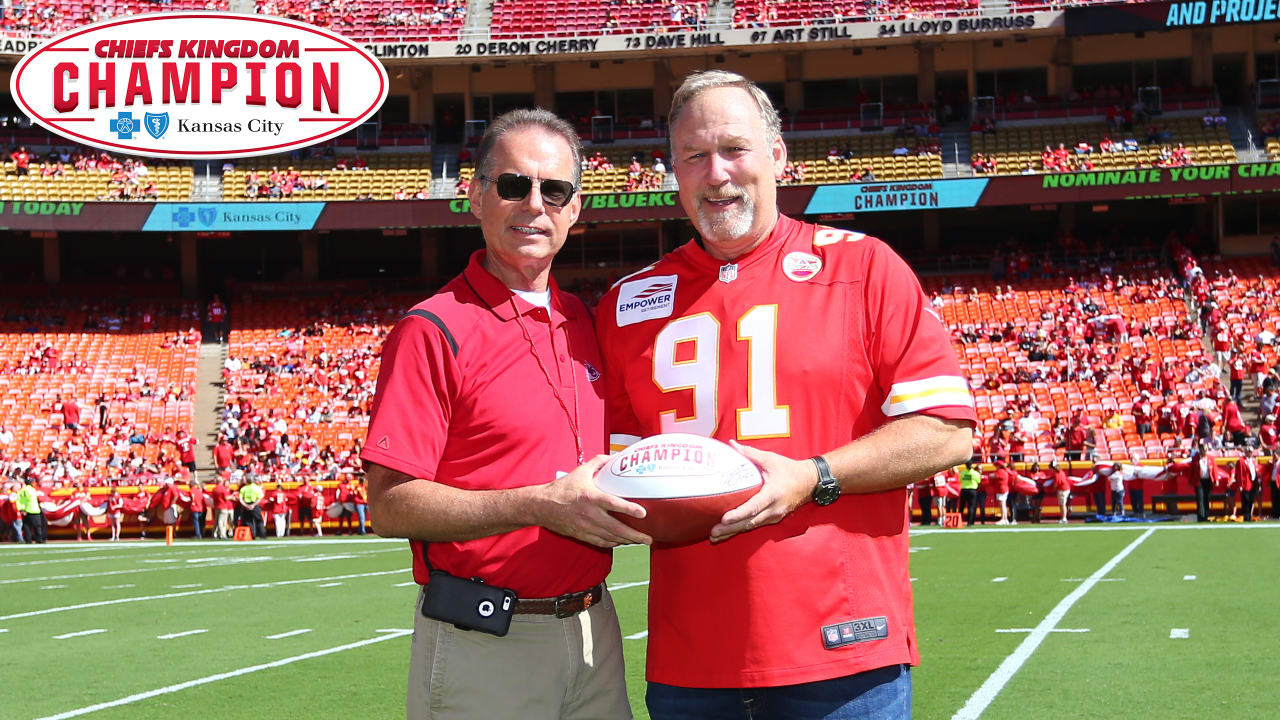 Blue KC Chiefs Kingdom Champion, Don Sumple