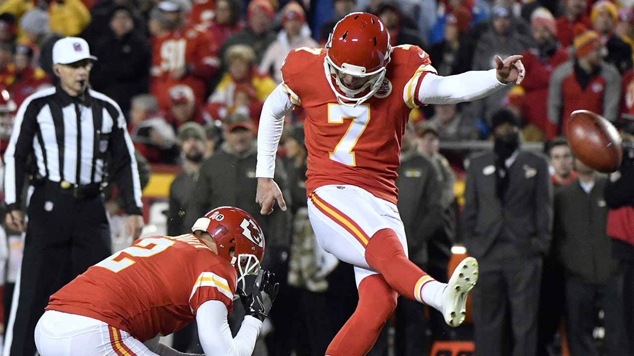 Harrison Butker Named AFC Special Teams Player of the Week