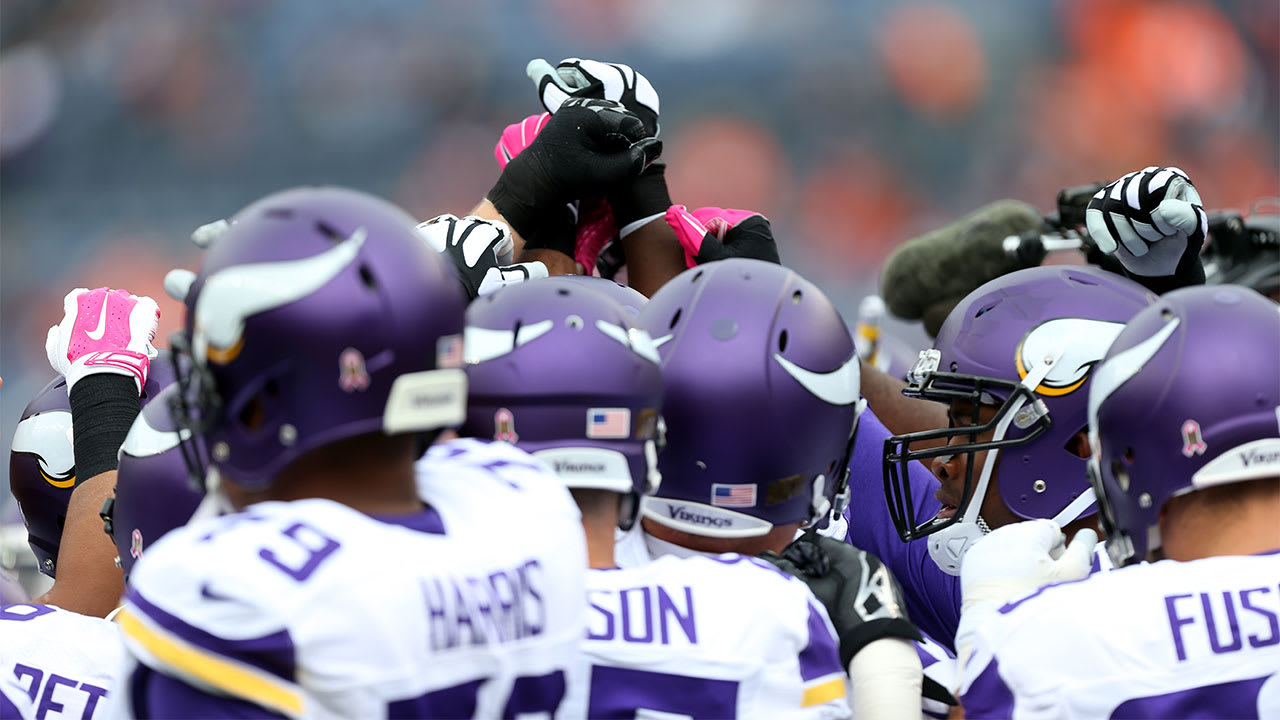 Vikings captains: Adrian Peterson, Greenway, Griffen, Robison