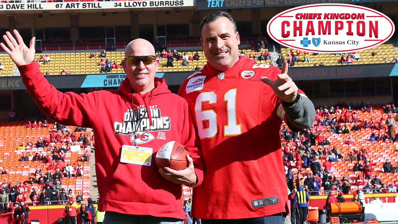 Blue KC Chiefs Kingdom Champion, Dan Justus