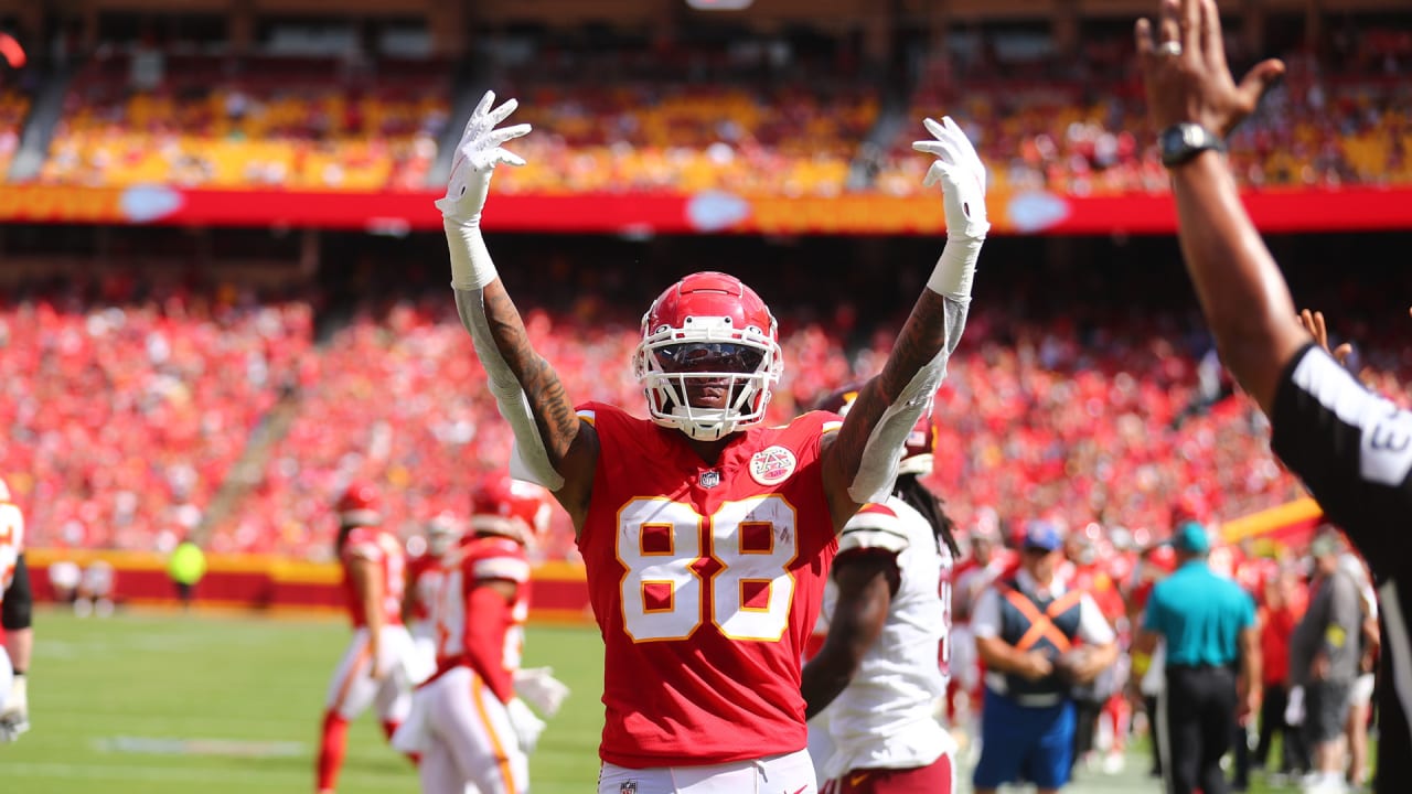 Everyone loves having Jody Fortson back in Chiefs end zone