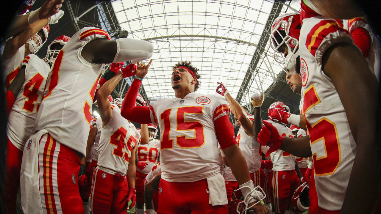 Kansas City Chiefs safety Juan Thornhill during pre-game warmups