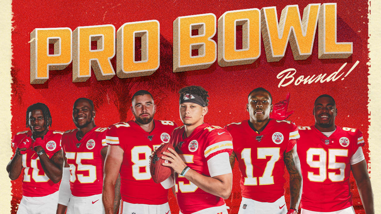 Six Chiefs Earn 2020 Pro Bowl Honors