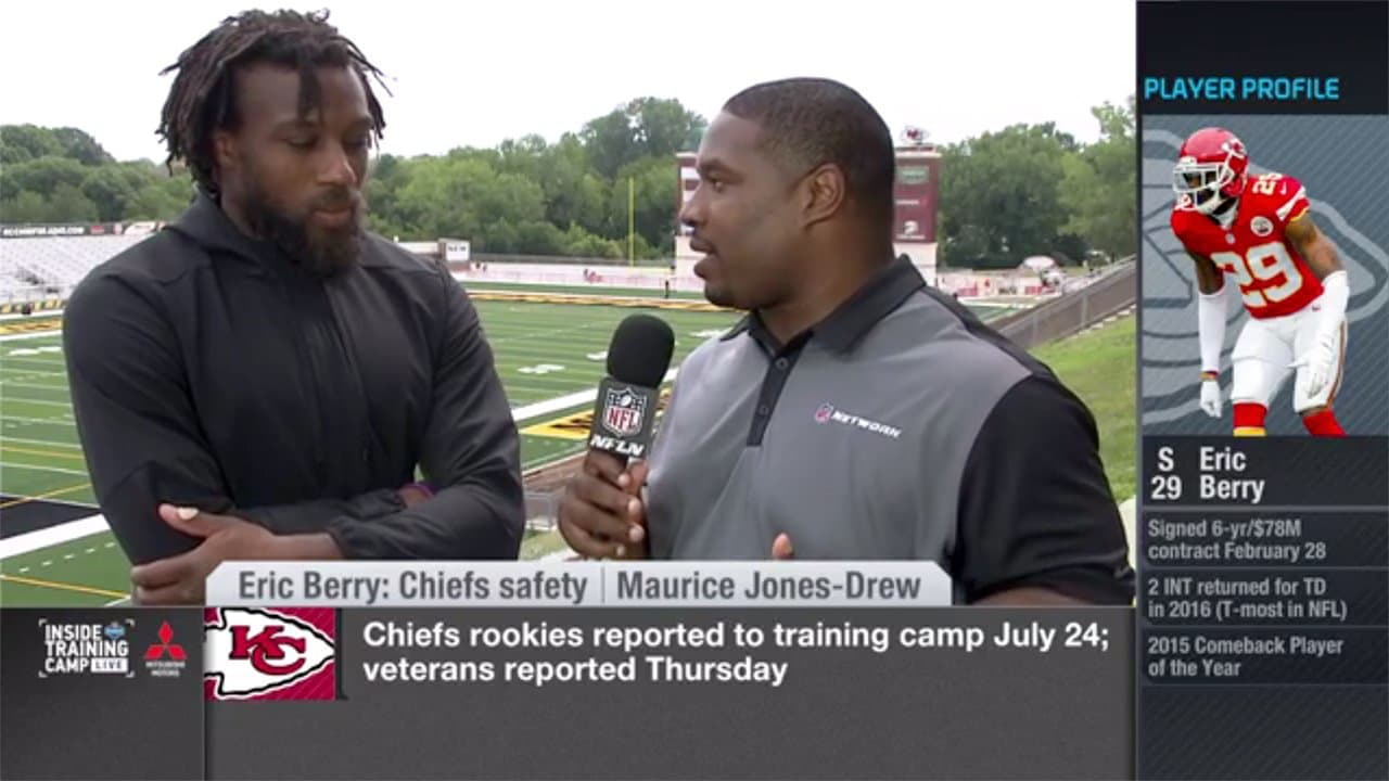 Chiefs' Eric Berry not among veterans reporting for training camp