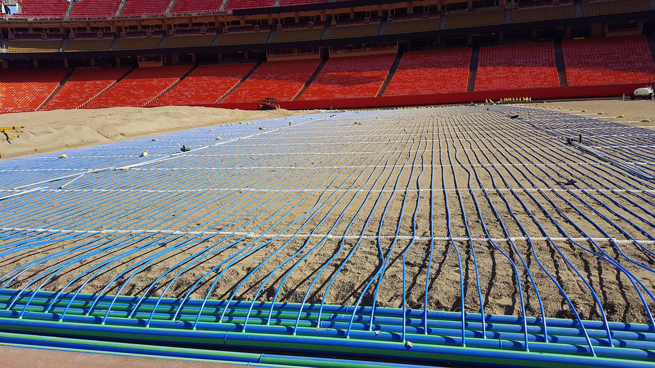 On The Turf At Arrowhead Stadium