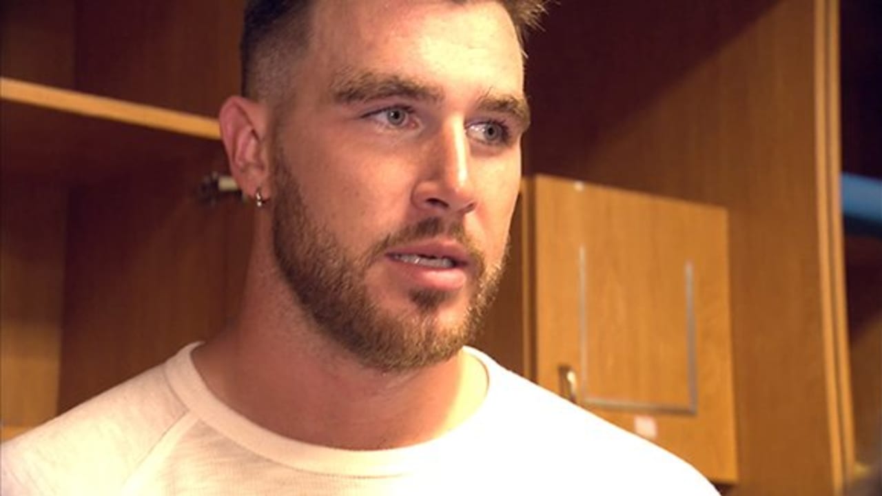 Post Game Locker Room: Travis Kelce