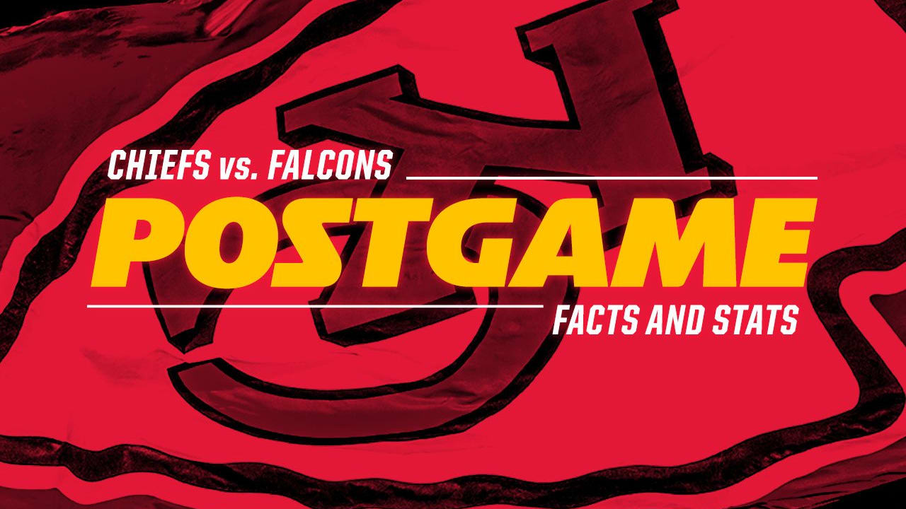 Photo Gallery Chiefs vs. Falcons Postgame Facts and Stats