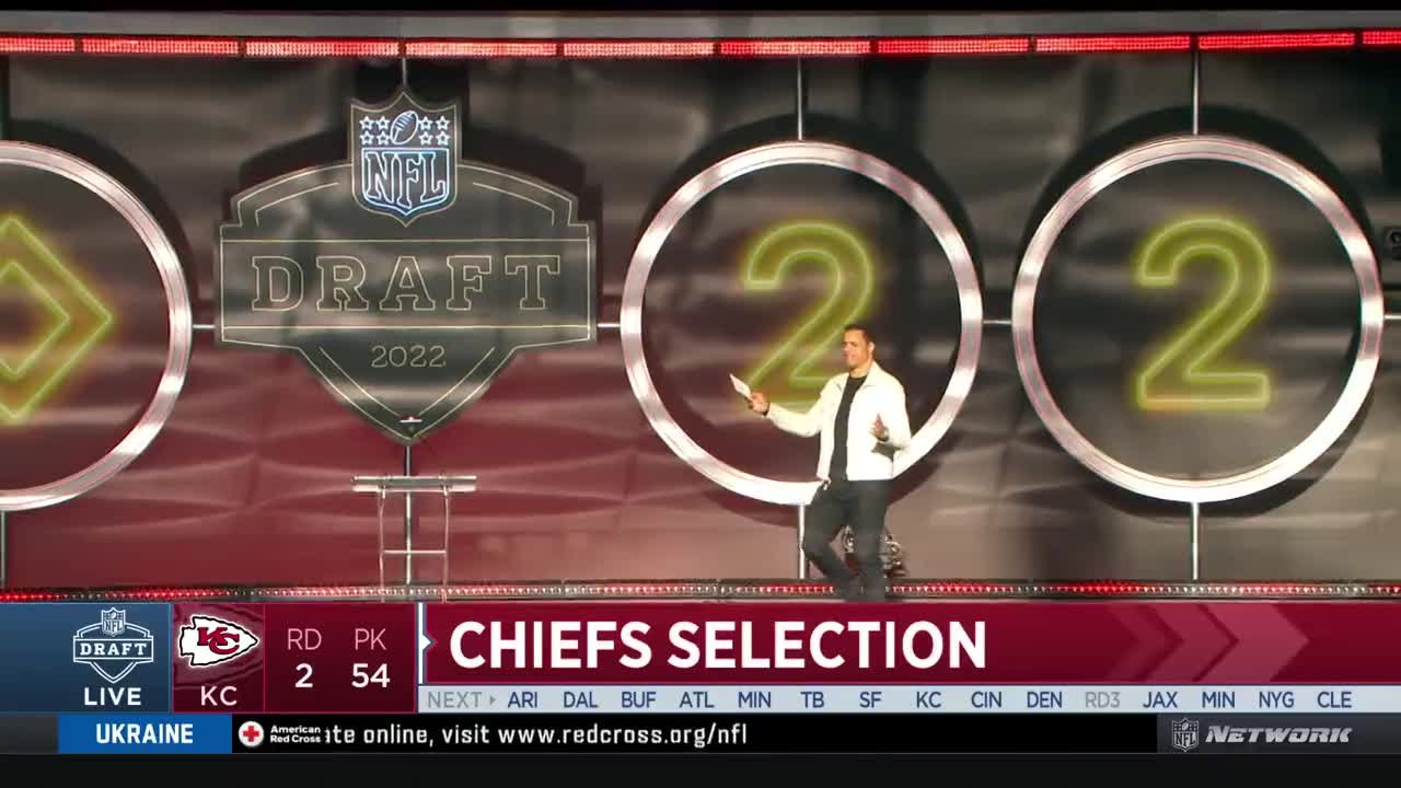 WATCH: Chiefs Select Skyy Moore with 54th Pick in 2022 NFL Draft