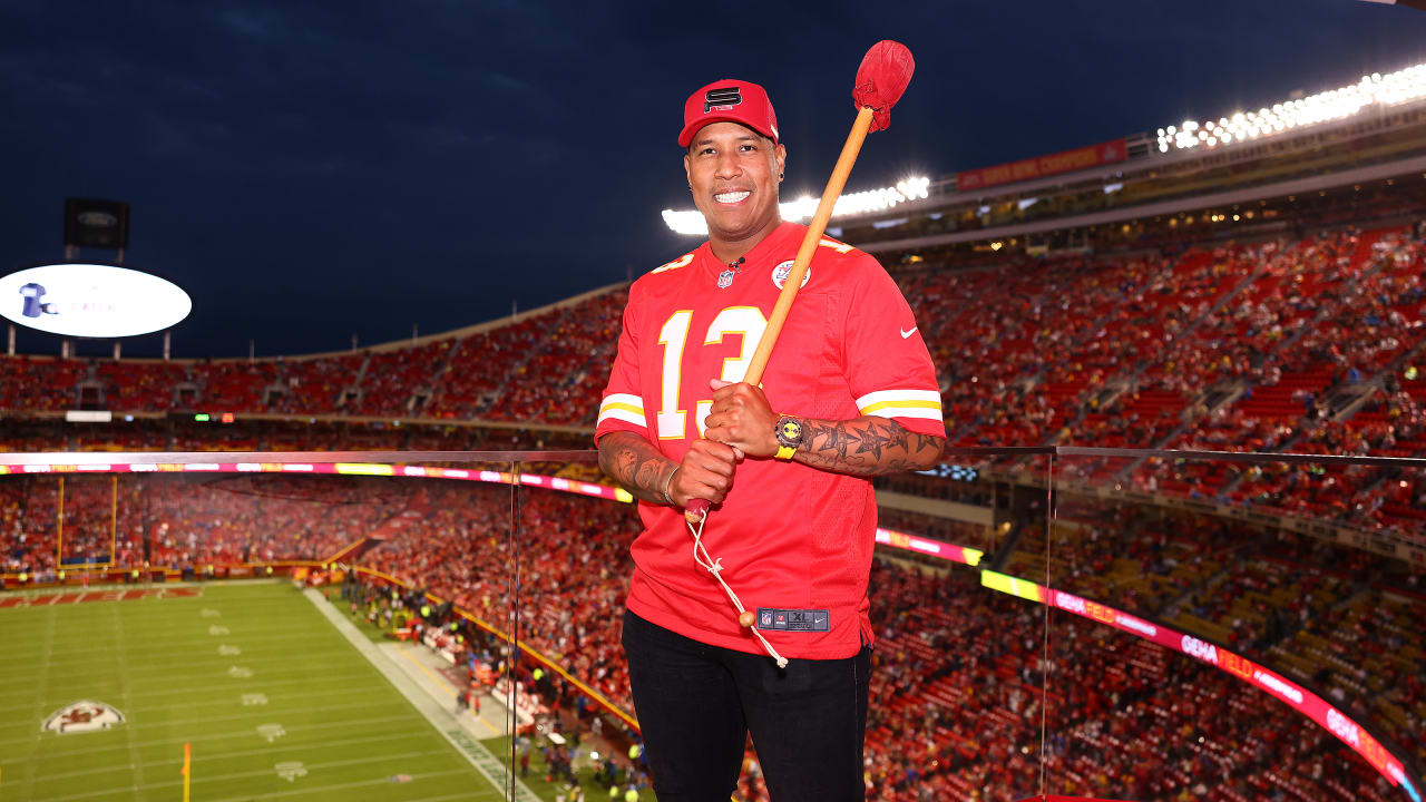 Salvador Perez Bangs the Drum at Arrowhead Stadium Ahead of 'SNF