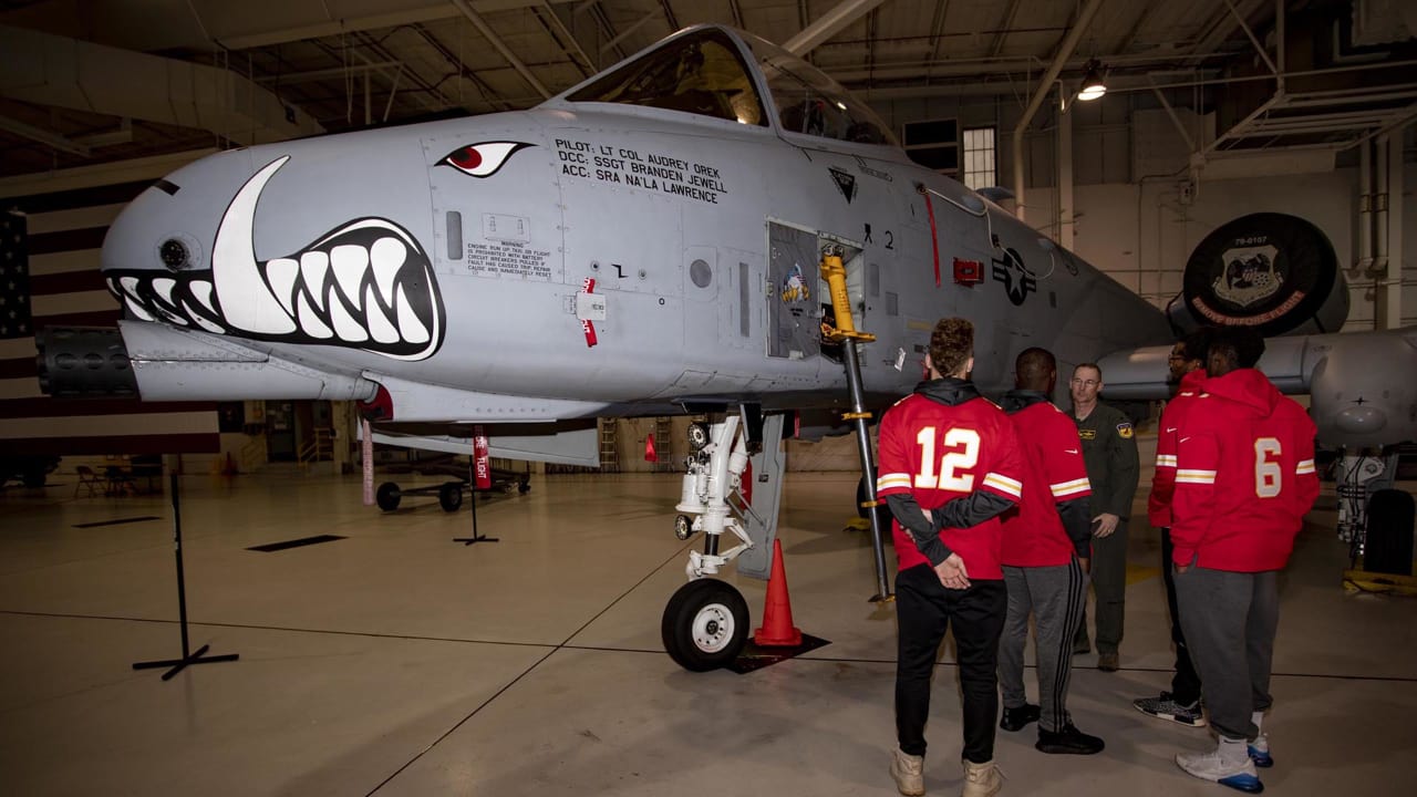 Salute to Service From a Stealth Bomber to the “K.C. Hogs,” Chiefs