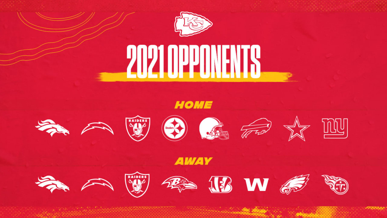 Kc Chiefs Schedule 2022 Here's A Look At The Chiefs' 2021 Opponents
