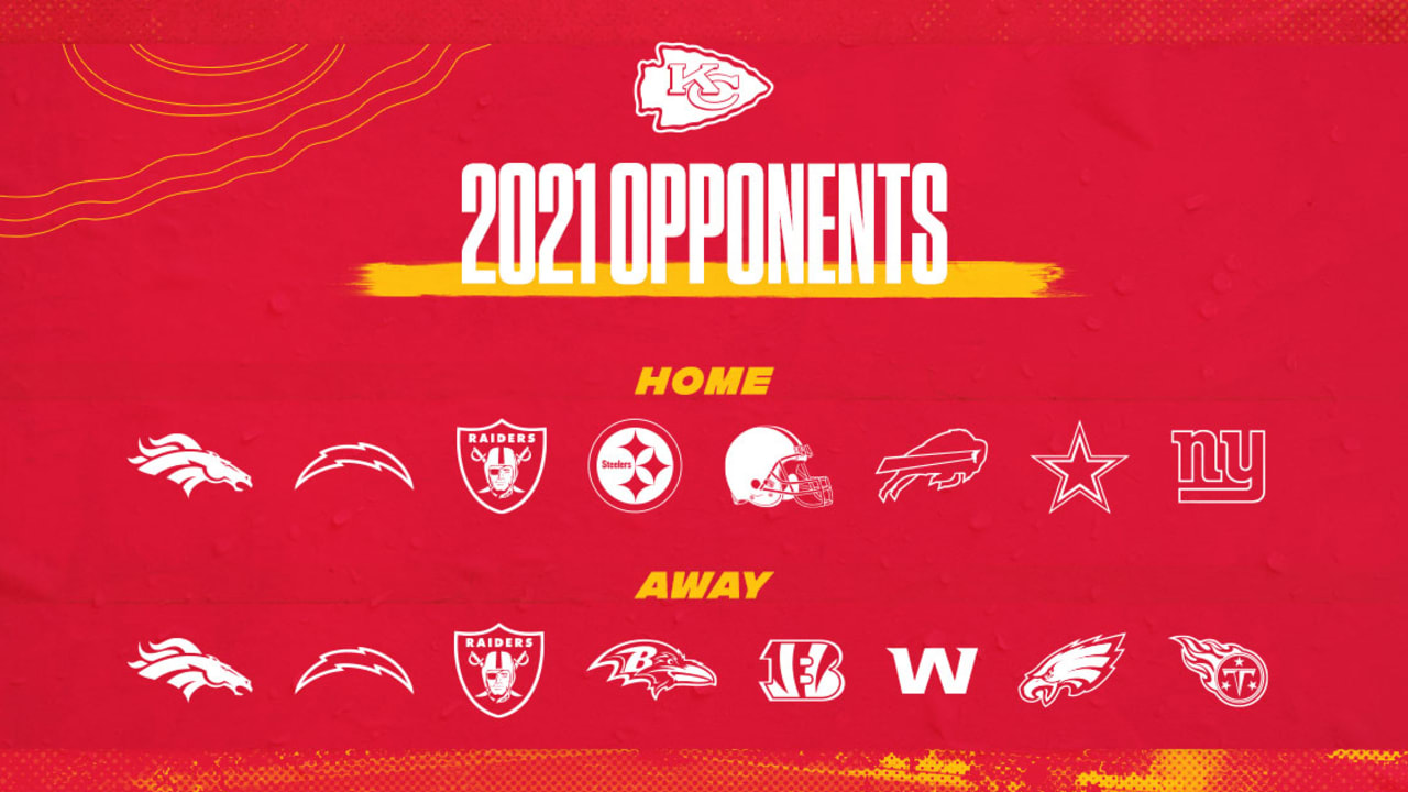 2021 Kansas City Chiefs schedule: Downloadable smartphone wallpaper