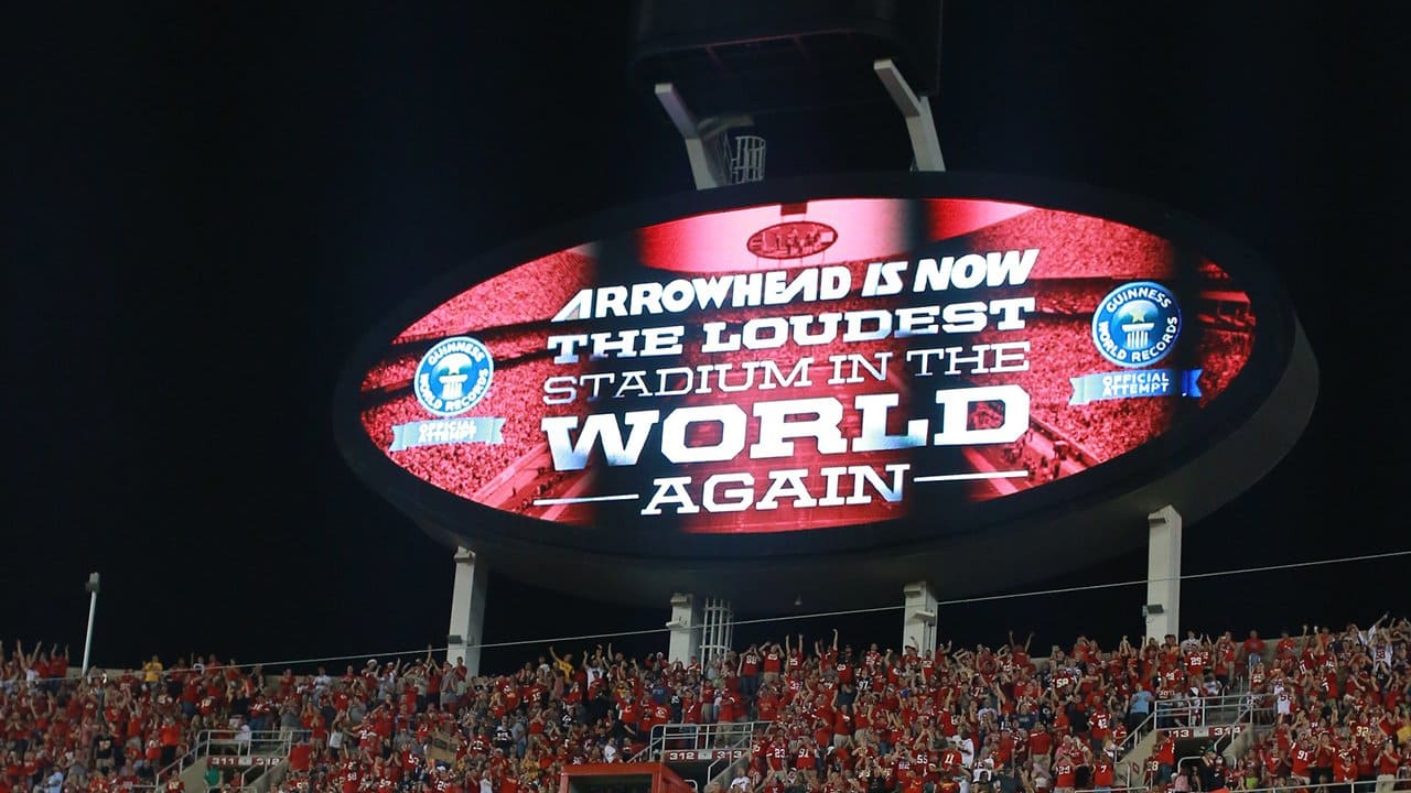 KC Chiefs @ Arrowhead - loudest stadium in the NFL.  Kansas city, Kansas  city chiefs, Nfl kansas city chiefs