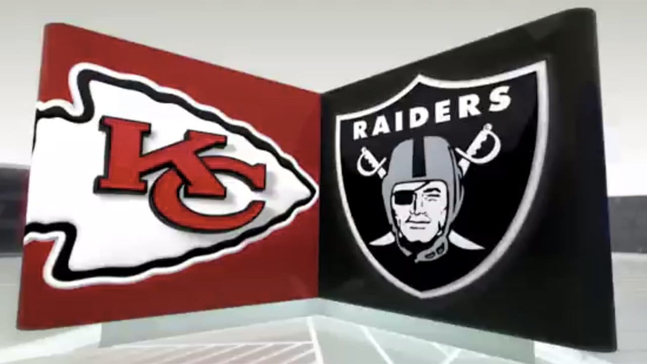 Raiders vs. Chiefs Live Streaming Scoreboard, Free Play-By-Play &  Highlights