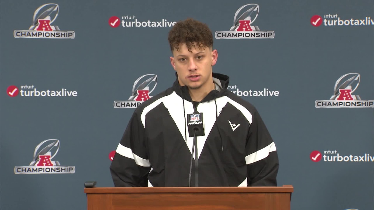 Patrick Mahomes: "This hurts. It's supposed to hurt"