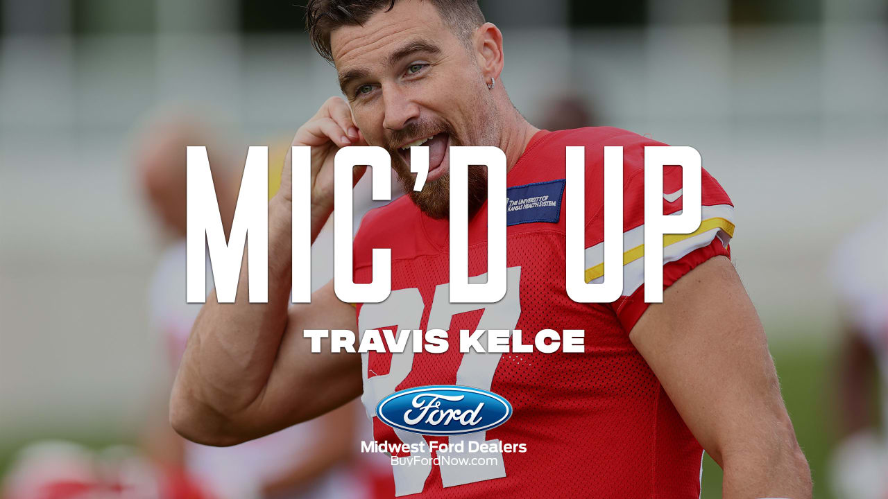 Travis Kelce and Frank Clark MIC'D UP