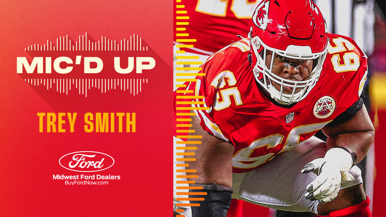 Trey Smith Mic'd Up " Why you play ball, right here." Kansas City Chiefs
